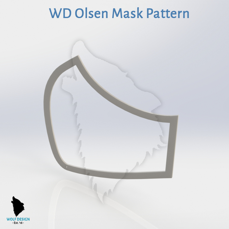 STL file Mask Pattern - ADULT SIZE 🔧・3D print design to download・Cults